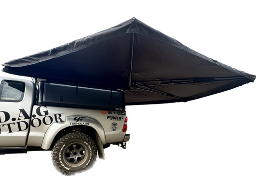 Transform Your Outdoor Experience with the D.A.G 270° Buffalo Wing Awning