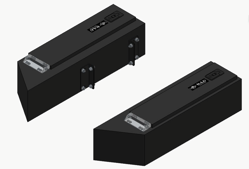 Toyota Land Cruiser 79 Single Cab – Aluminum Side Tool Boxes (Pair)