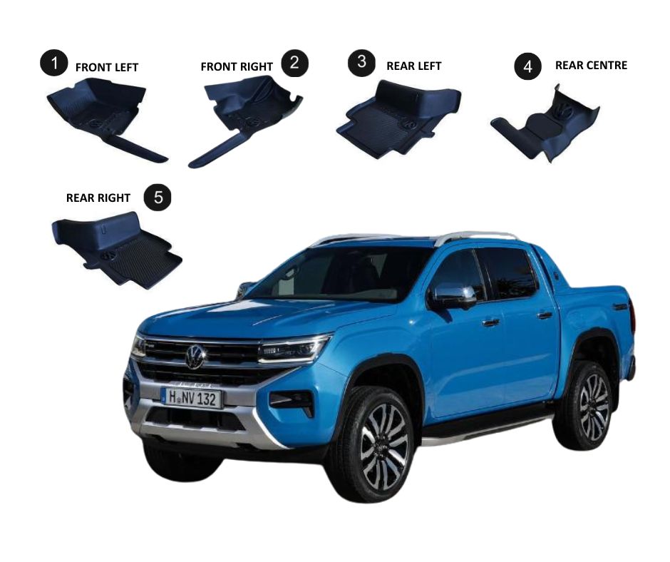 REPLACEMENT MATS | VW AMAROK 2023-PRESENT FULL KIT