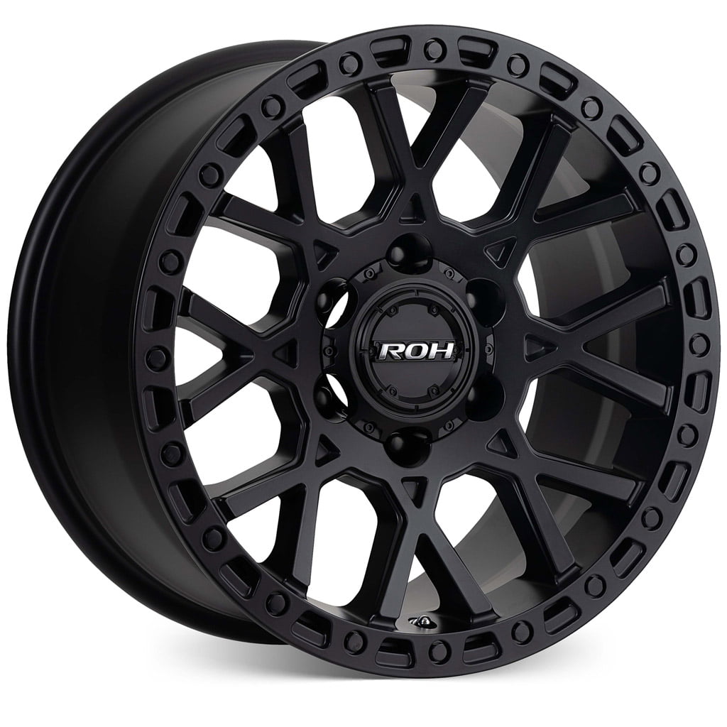 ROH CRAWLER MATT BLACK 17X9 0 6/139.7