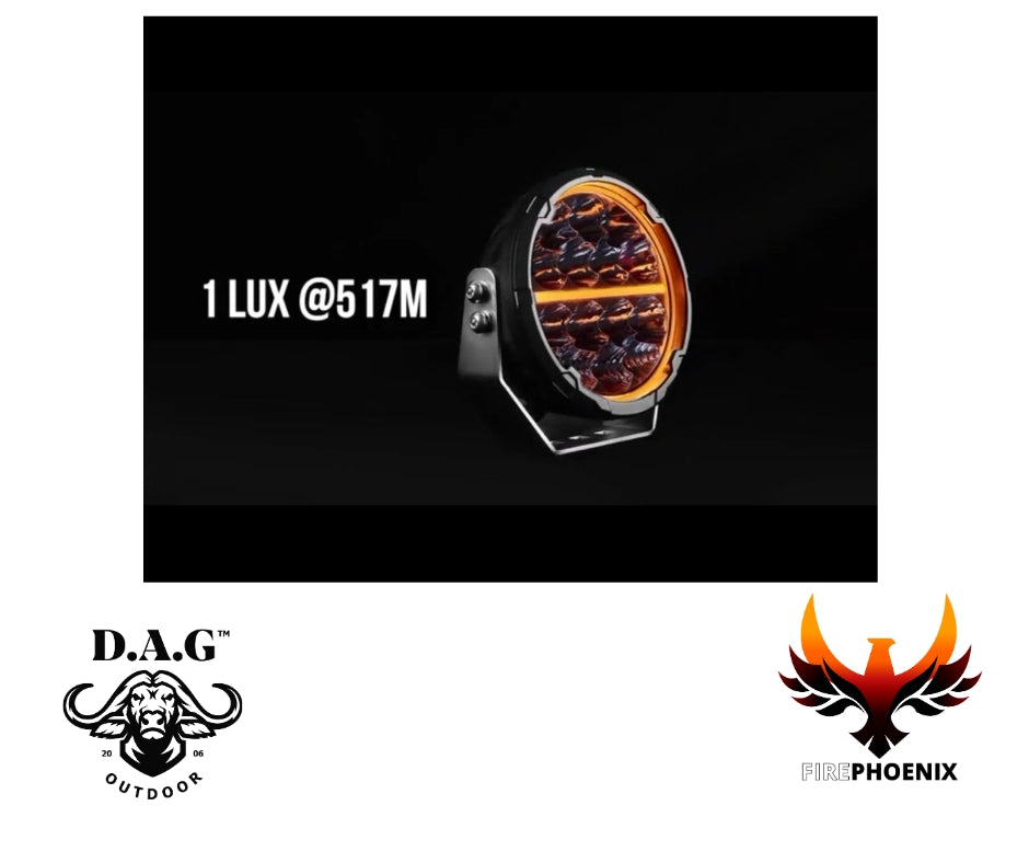 D.A.G | Fire Phoenix 6.5'' DRL LED SPOTLIGHT SET