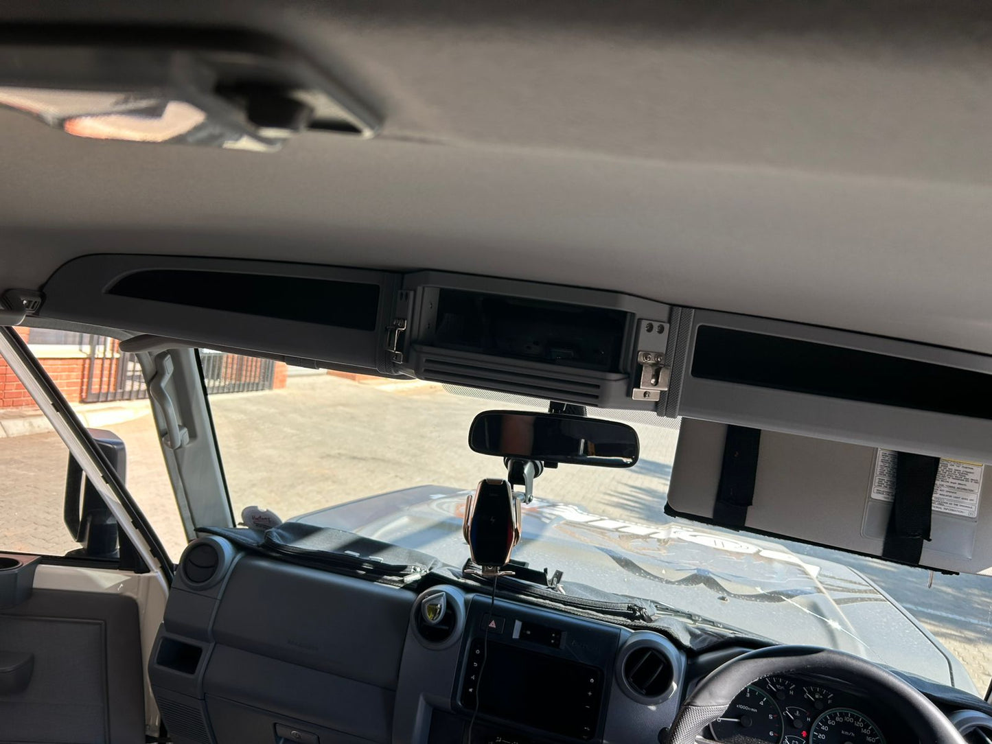 BUSHINDABA Land cruiser 79 Full Face CBR Roof Console D/C GREY (2024+)
