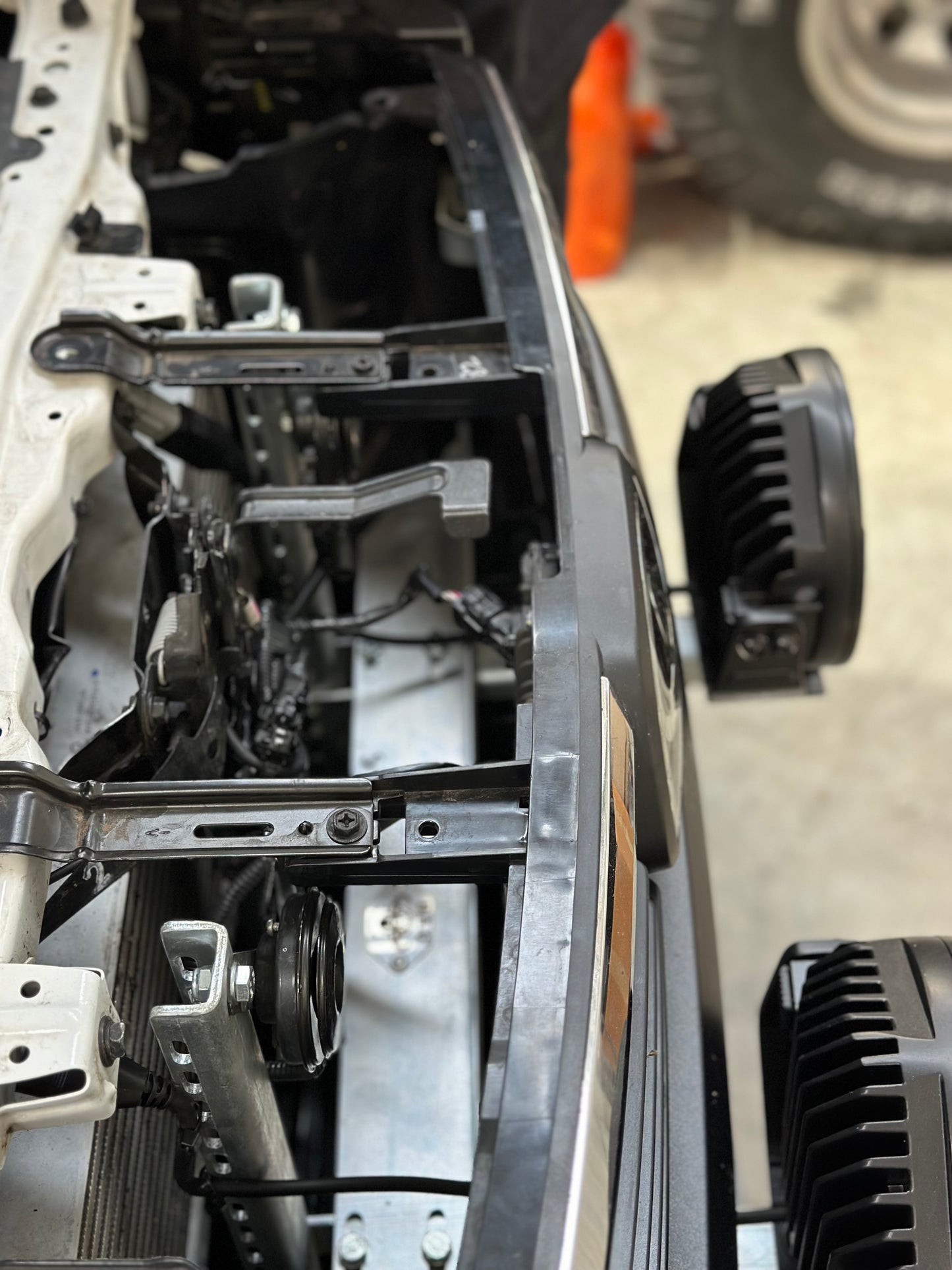 D.A.G | TOYOTA HILUX REVO (2016-CURRENT) Behind Bumper Spotlight Brackets