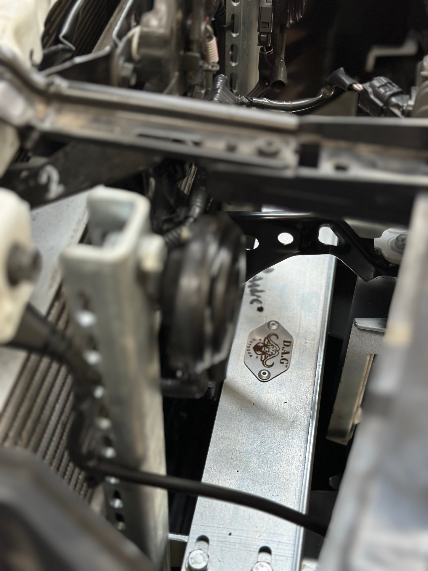 D.A.G | TOYOTA HILUX REVO (2016-CURRENT) Behind Bumper Spotlight Brackets