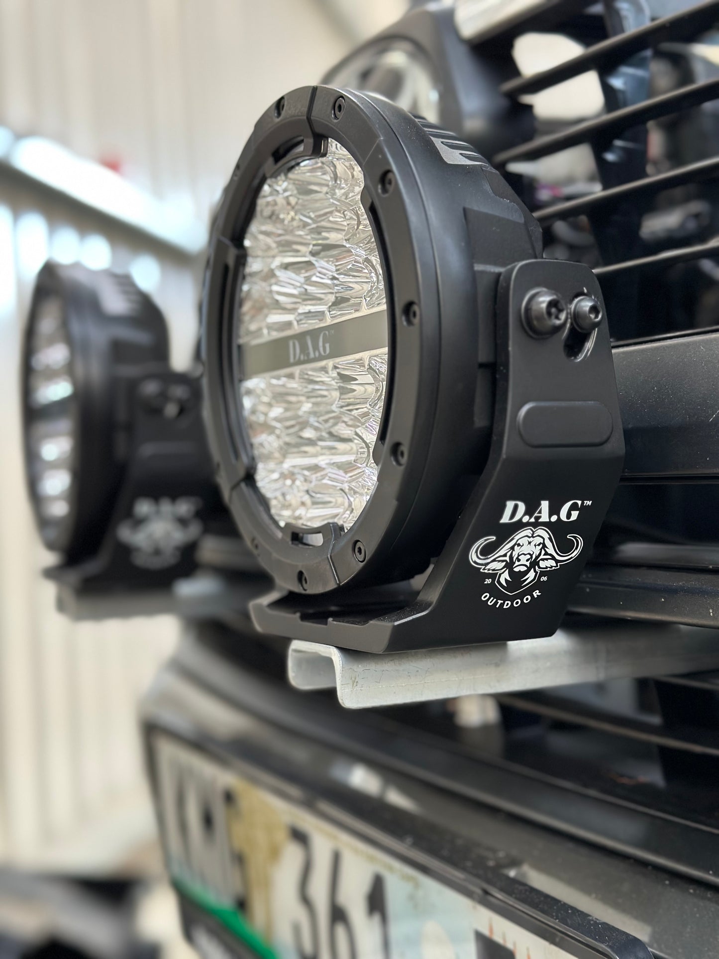 D.A.G | TOYOTA HILUX REVO (2016-CURRENT) Behind Bumper Spotlight Brackets
