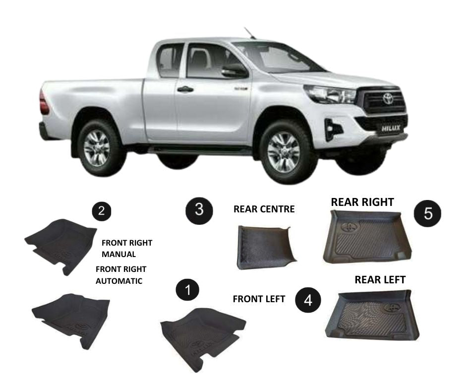 TOYOTA HILUX REVO CLUB CAB 2016- PRESENT FULL KIT