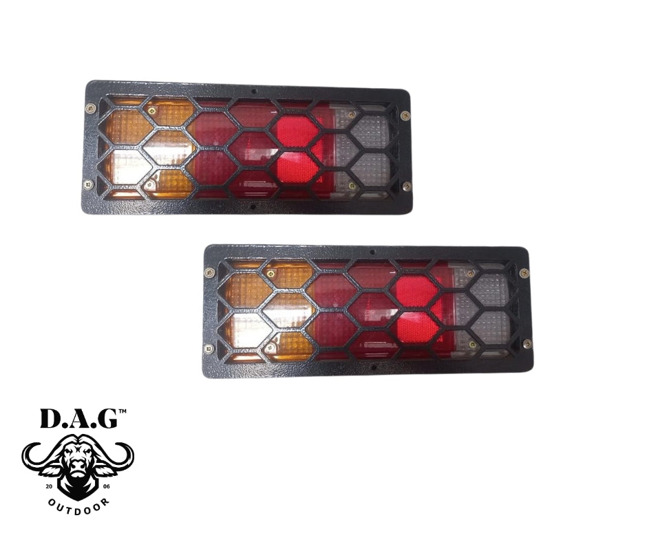 LAND CRUISER 79 Series Honeycomb Tail Light Cover Set