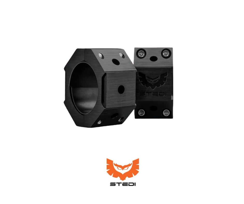 STEDI 40 mm - 45 mm HEX Bull Bar Tube Mounting Brackets