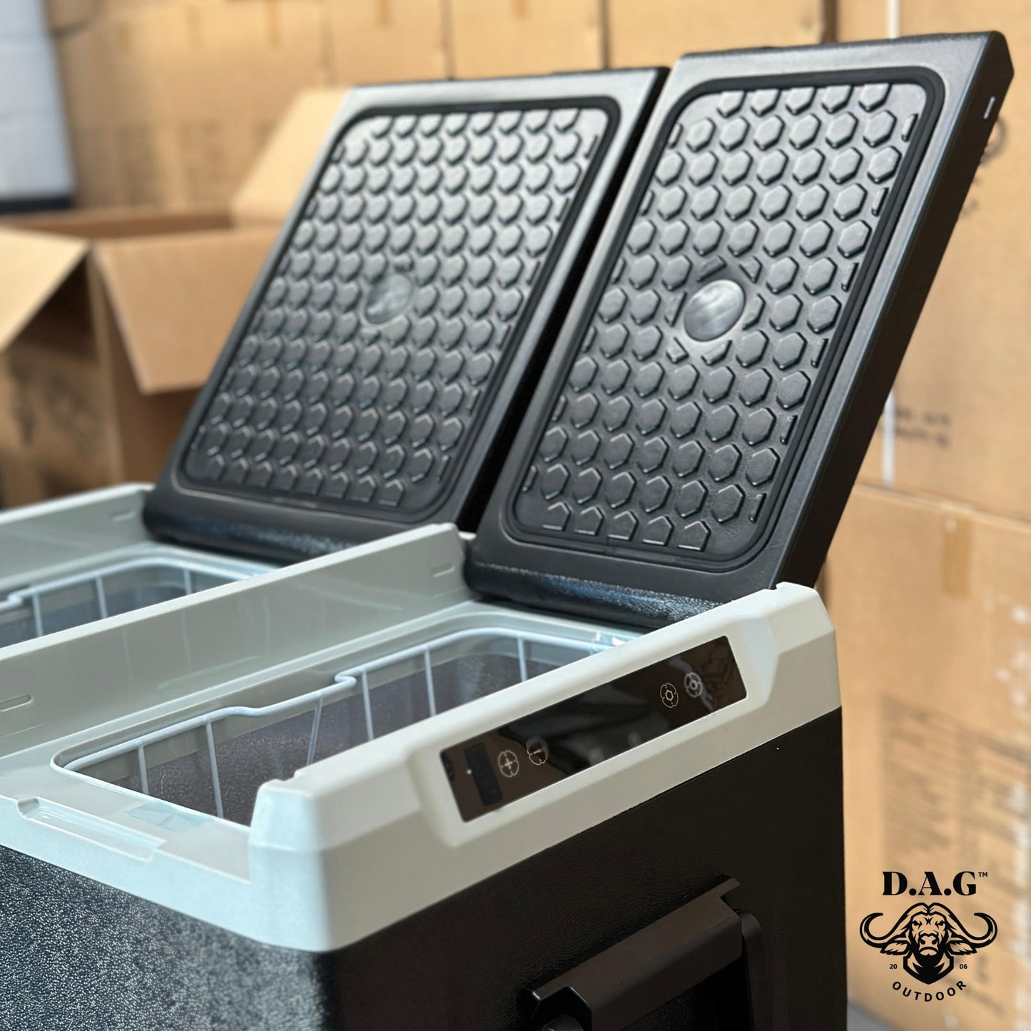 D.A.G | 75L Double Door Fridge