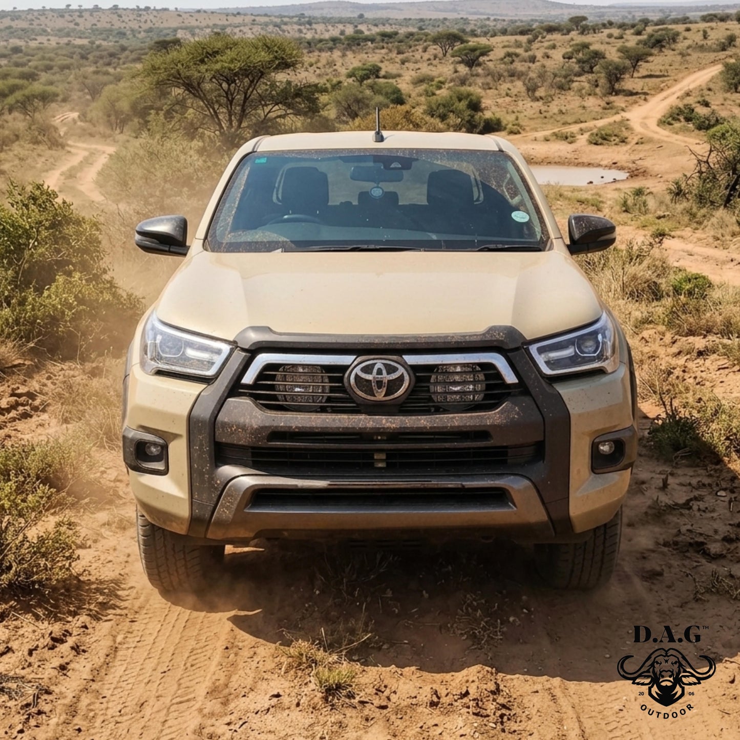 D.A.G Inner Grille Spotlight Bracket TOYOTA HILUX REVO (2016-CURRENT)