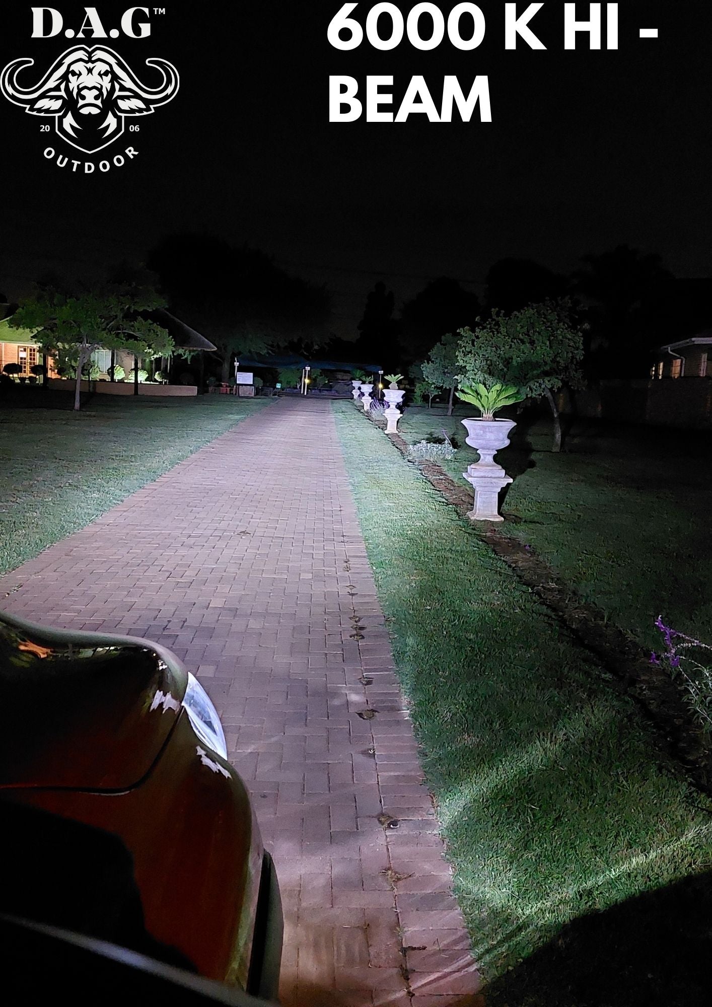 D.A.G | H4 Multi Color LED Headlight replacement globe