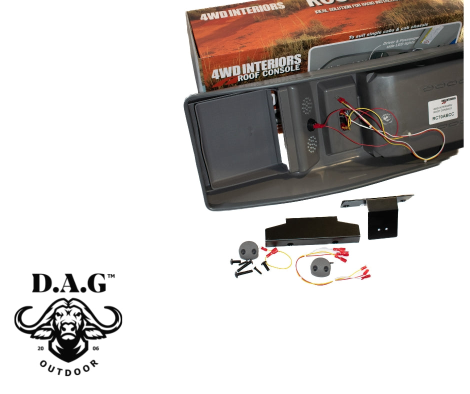 D.A.G | LANDCRUISER 70/79 SERIES ROOF CONSOLE S/C 1996-2006''