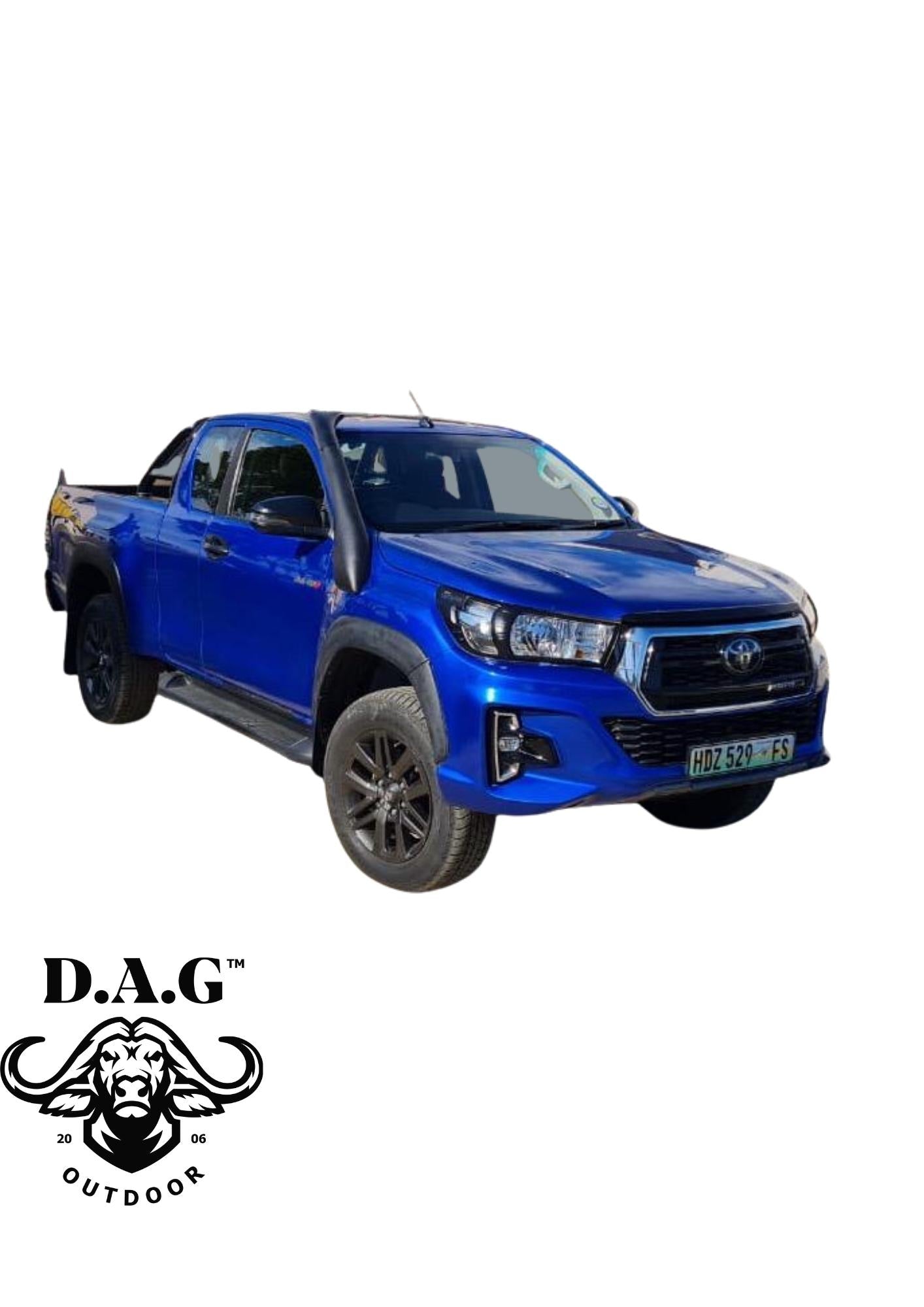 TOYOTA HILUX REVO WIDE BODY SLIMLINE SNORKEL