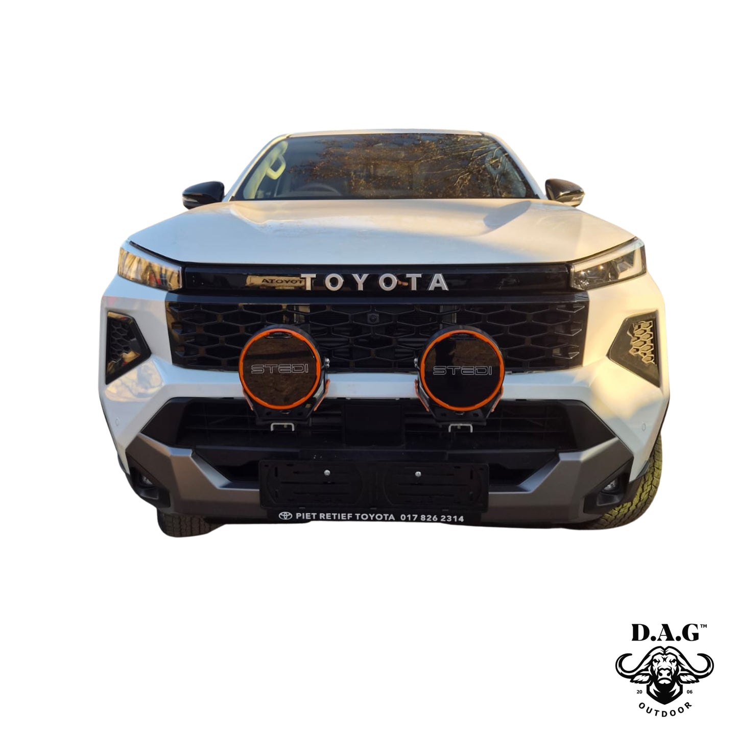 D.A.G | TOYOTA HILUX REVO (2016-CURRENT) Behind Bumper Spotlight Brackets