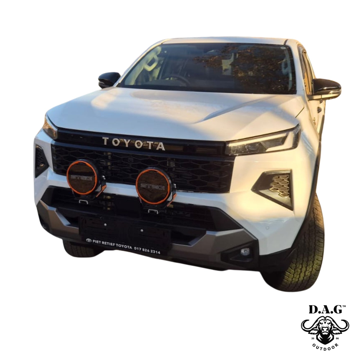 D.A.G | TOYOTA HILUX REVO (2016-CURRENT) Behind Bumper Spotlight Brackets
