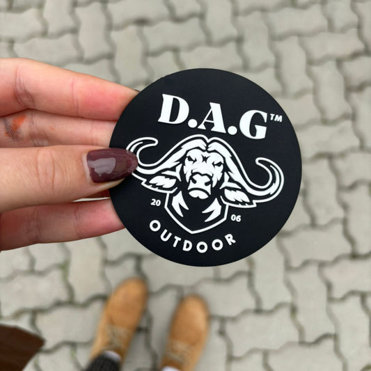 D.A.G | 7 cm Rubber Sticker Patches