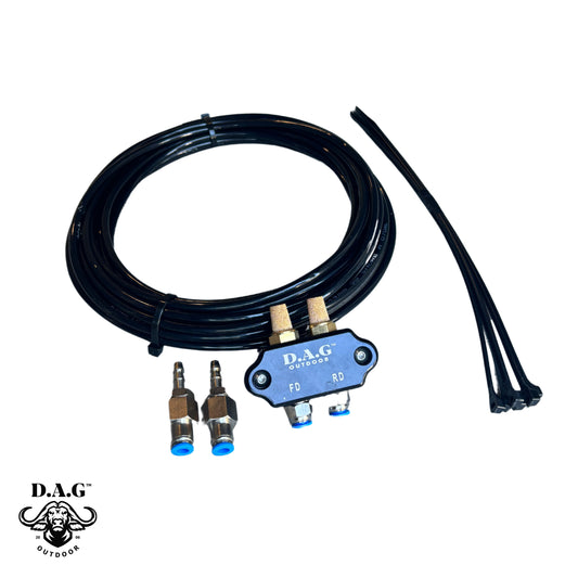 D.A.G | Two Port Universal Diff Breather Kit