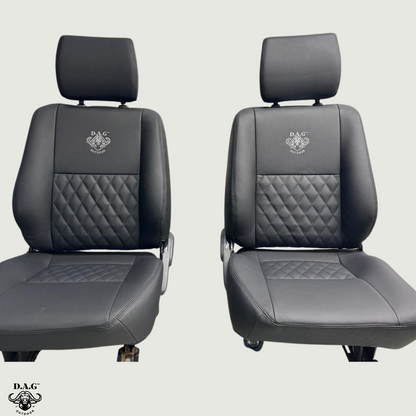 D.A.G |  Landcruiser 79 series leather overlanding seats S/C