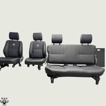 D.A.G |  Landcruiser 79 series leather overlanding seats D/C