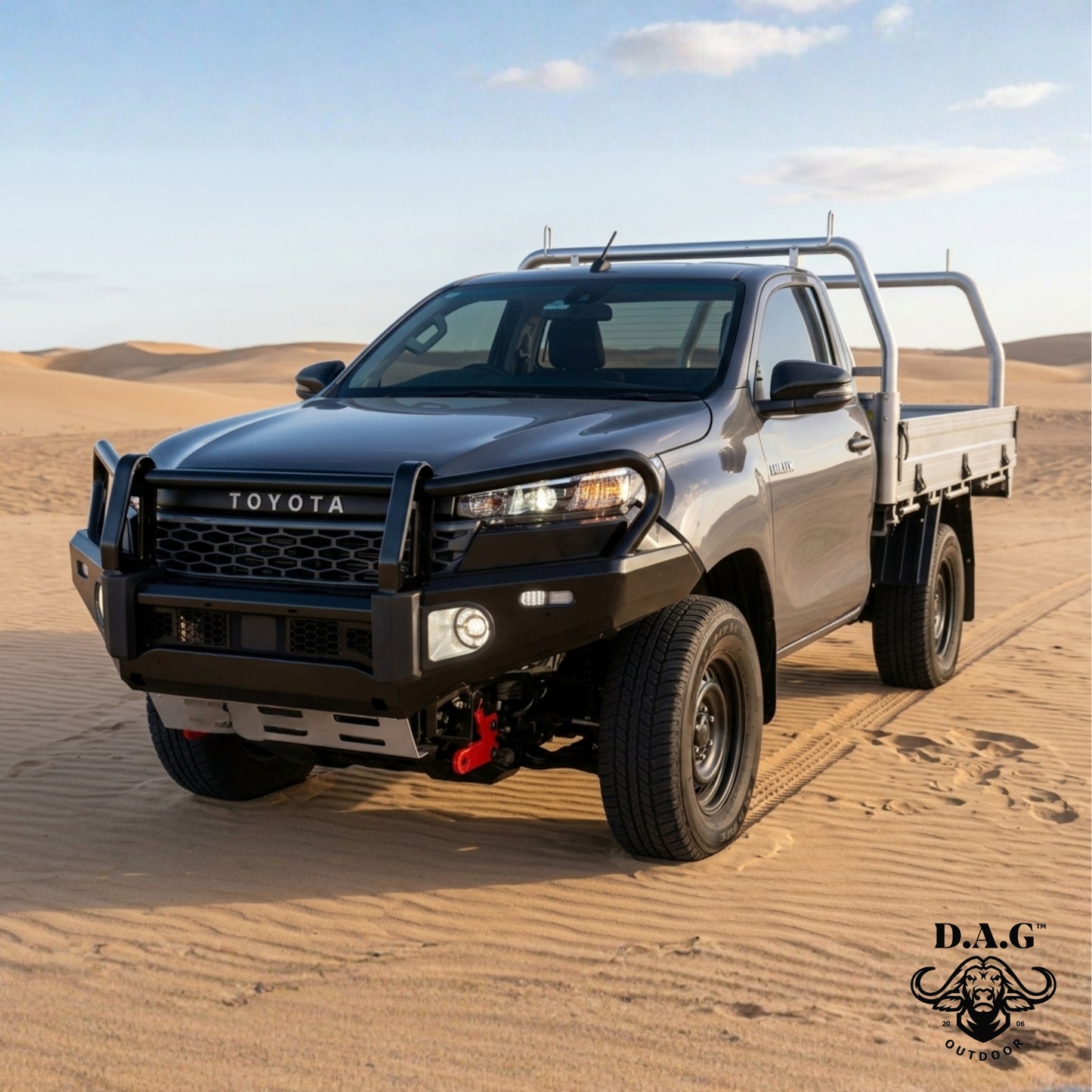 D.A.G 3 Loop HILUX TRAVO Front Bumper 2026+