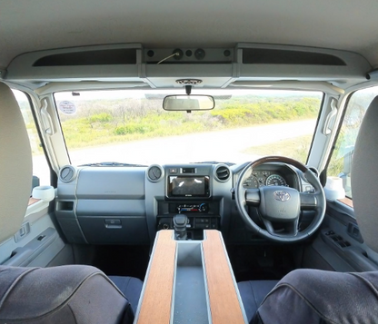 BUSHINDABA Land cruiser 79 Full Face Roof Console S/C Black (2024+)