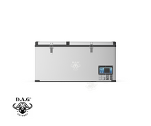 Load image into Gallery viewer, D.A.G 80L Stainless Steel Double Door Fridge
