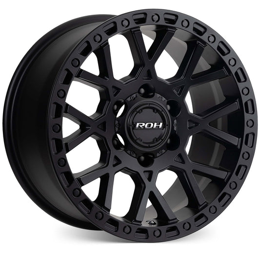 ROH CRAWLER MATT BLACK 17X9 0 6/139.7