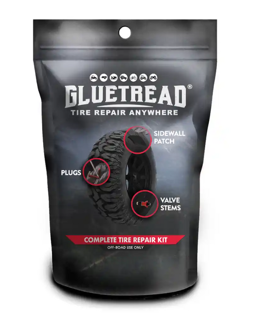 GlueTread Complete Tire repair Kit