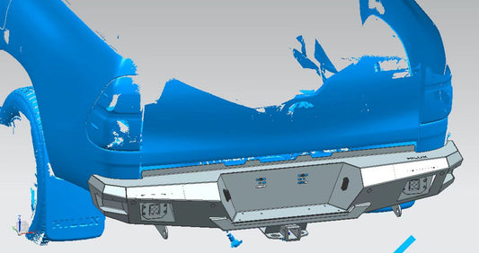D.A.G Hilux Revo Rear Bumper