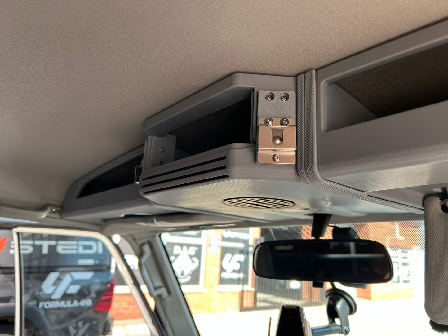 BUSHINDABA Land cruiser 79 Full Face CBR Roof Console D/C GREY (2024+)