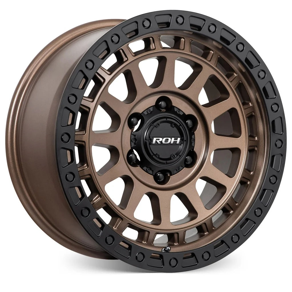 ROH ASSAULT MATT BLACK BRONZE 17X9 0 6/139.7
