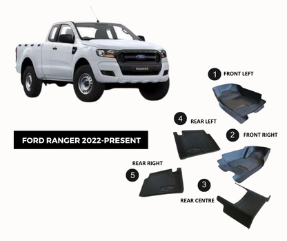 FORD RANGER 2011 - 2022 | RIGHT FRONT MAT