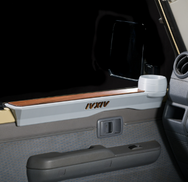 BUSHINDABA Land Cruiser 79 Duo Front Armrest (Grey)