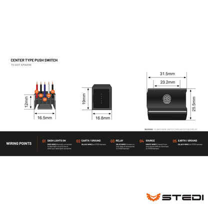 STEDI | Center Switch to suit Amarok