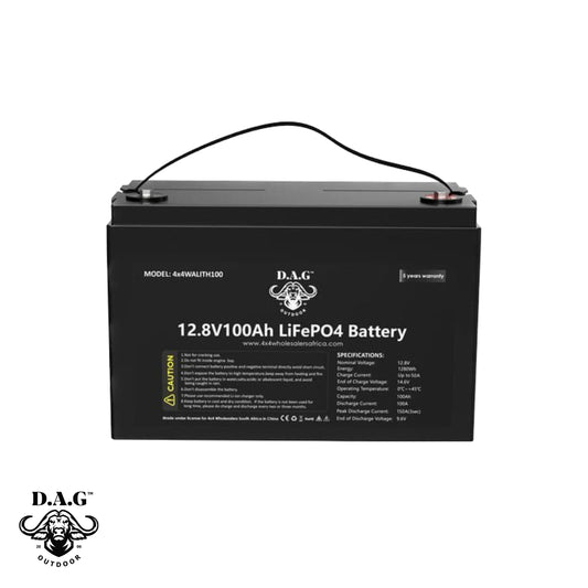 D.A.G | 12.8V Lithium Battery 100Ah