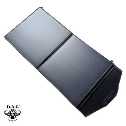 D.A.G | Mono crystalline Silicon 100 W 18V Portable Camping Solar Panel