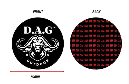 D.A.G | 7 cm Sticker patches