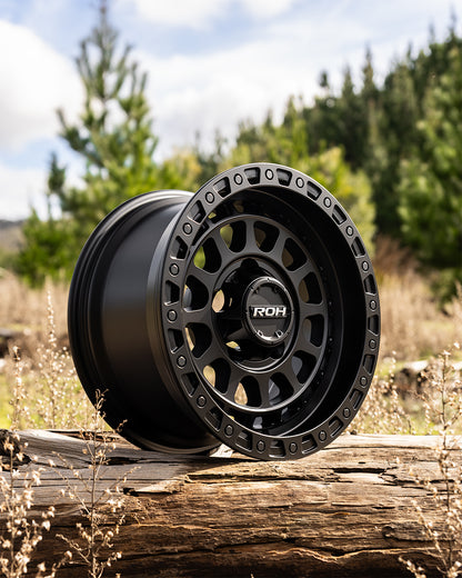 ROH Assault matt black wheel - lifestyle photo