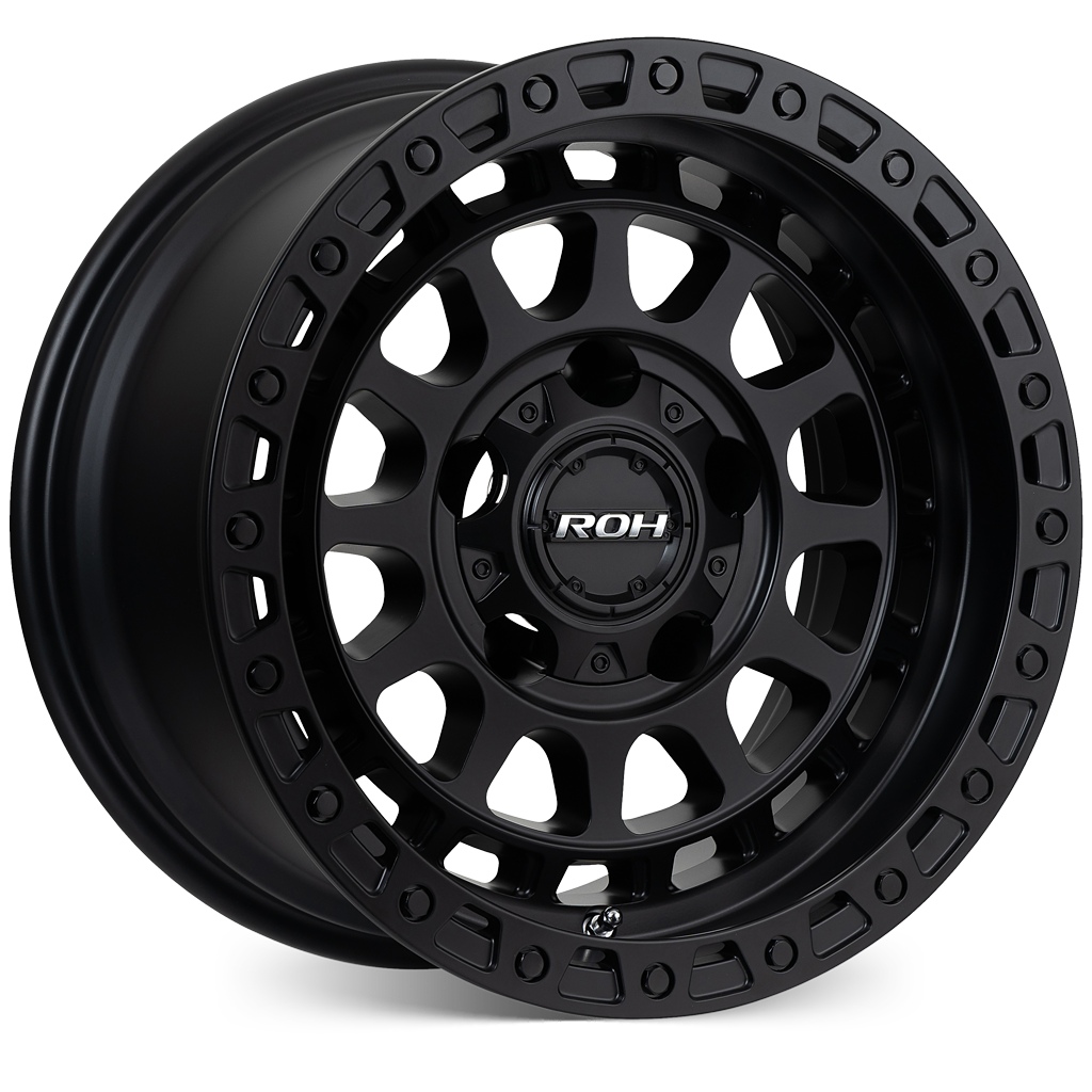 ROH Assault matt black 4x4 alloy wheel - view 2