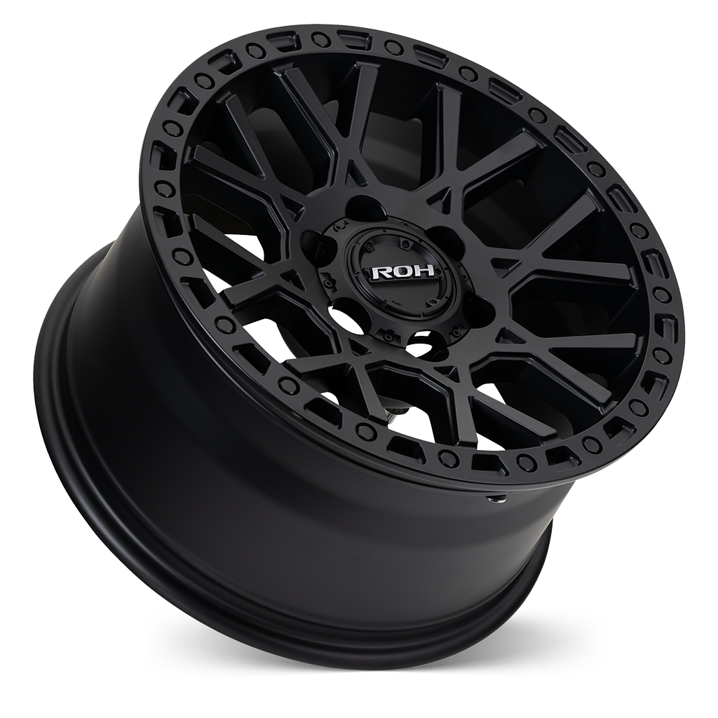 ROH Crawler matt black 18x9 +40 6/139.7 4x4 alloy wheel - CRA18940MB