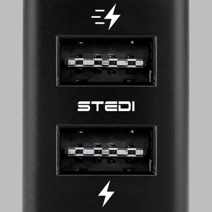 STEDI Tall Type Dual USB To Suit Toyota