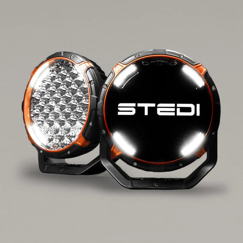 NEW STEDI Type-X Pro 7'' Plus DRL Spotlight Set