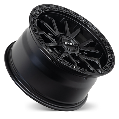 ROH Raid matt black 18x9 +35 6/139.7 4x4 alloy wheel - RAD18935MB