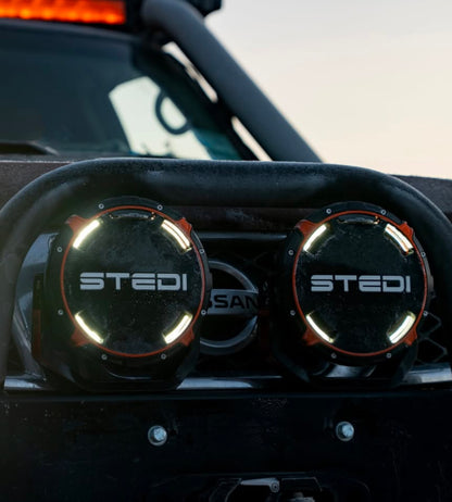 NEW STEDI Type-X Pro 8.5'' Plus DRL Spotlight Set