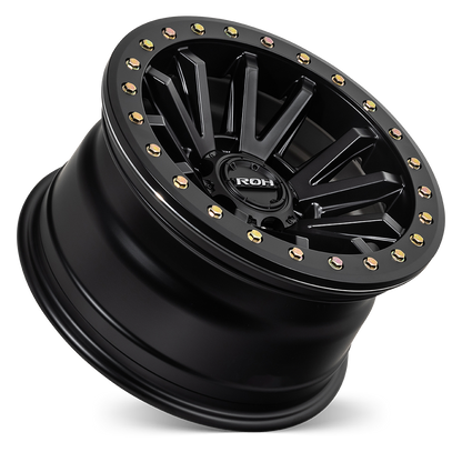 ROH Zullo matt black 17x9 0 6/139.7 4x4 alloy wheel - ZUL17900MB