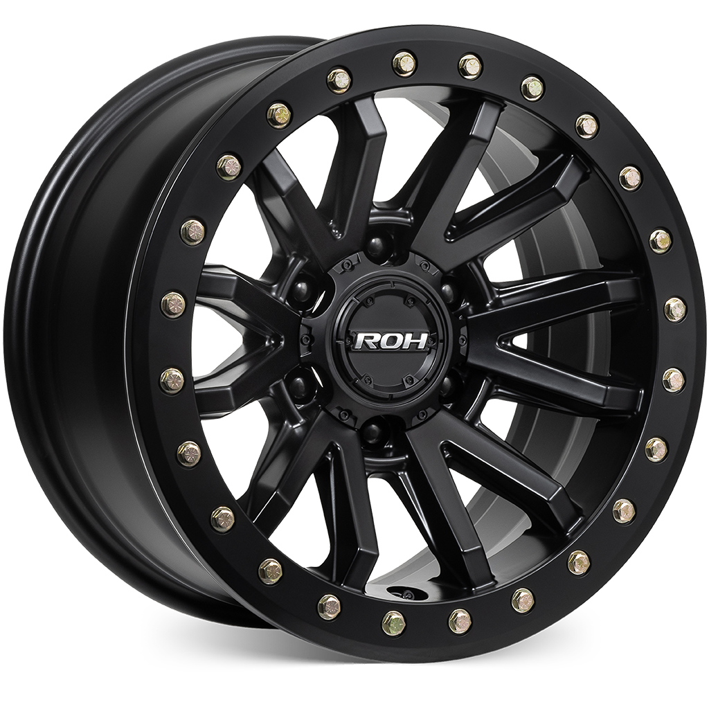 ROH Zullo matt black 4x4 alloy wheel - view 2