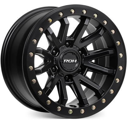 ROH Zullo matt black 4x4 alloy wheel - view 2