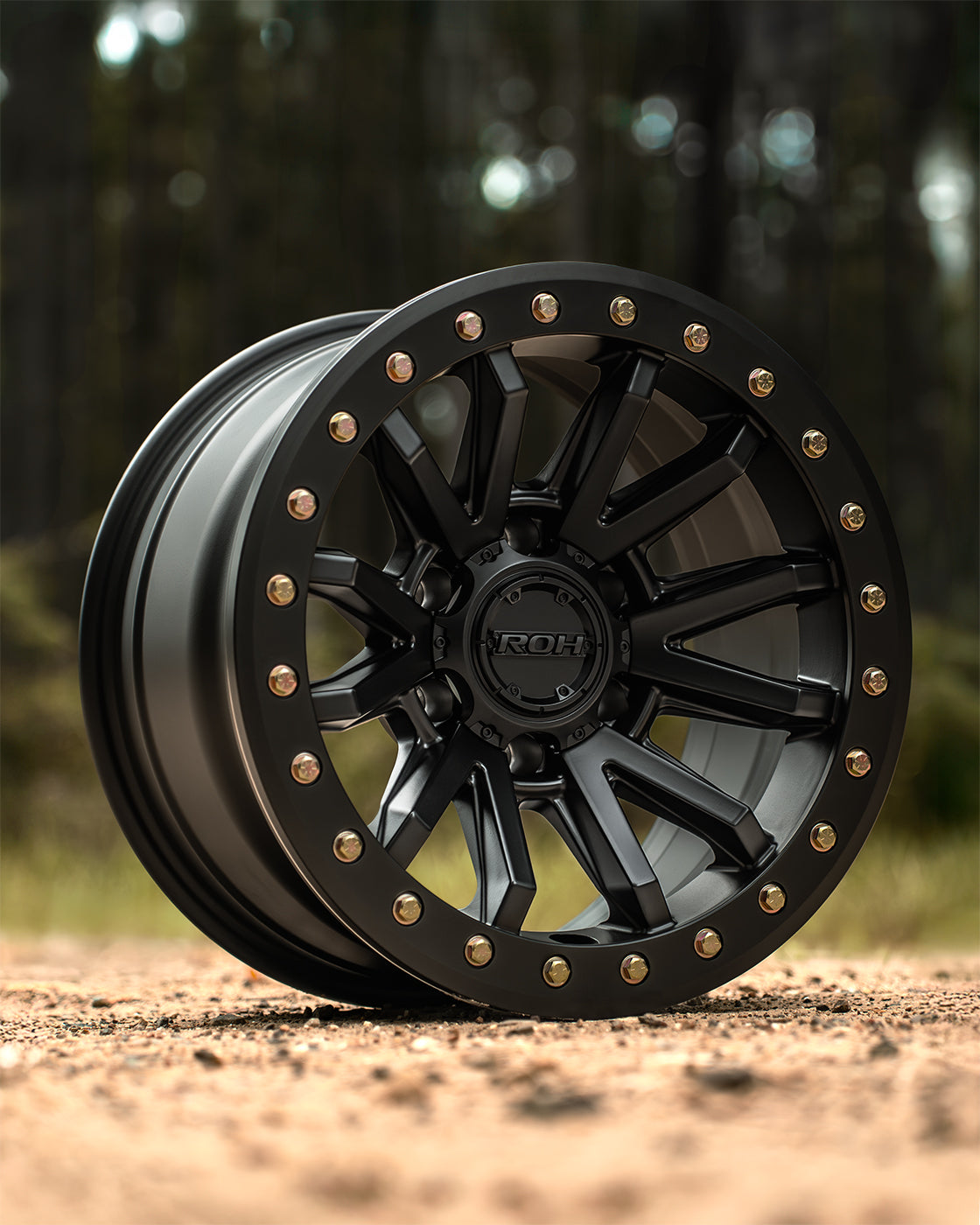 ROH Zullo matt black wheel - lifestyle photo