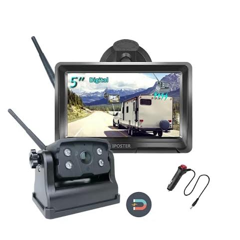 Wireless Towing Camera 5'' Monitor