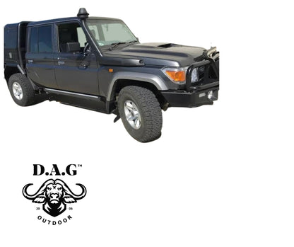 D.A.G | LC 79 Series electric side steps (Double Cab)